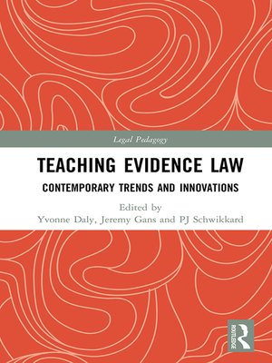 cover image of Teaching Evidence Law